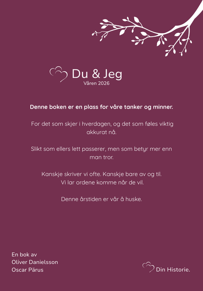 Du & Jeg - Mer nærhet i hverdagen