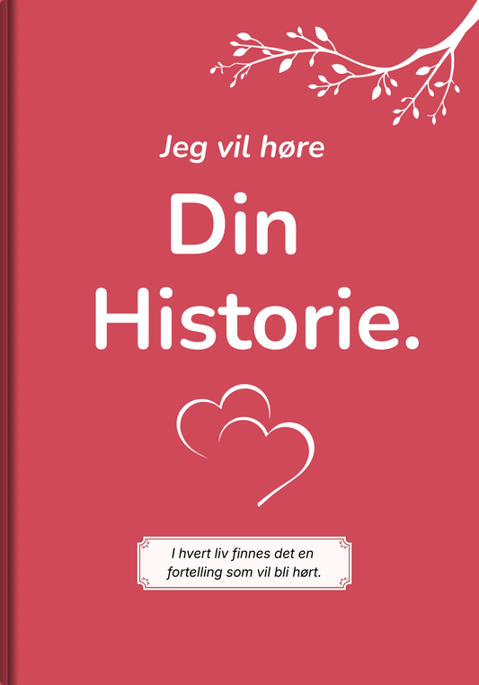 Jeg Vil Høre Din Historie - En enkel og vakker måte å bevare dem som betyr aller mest.