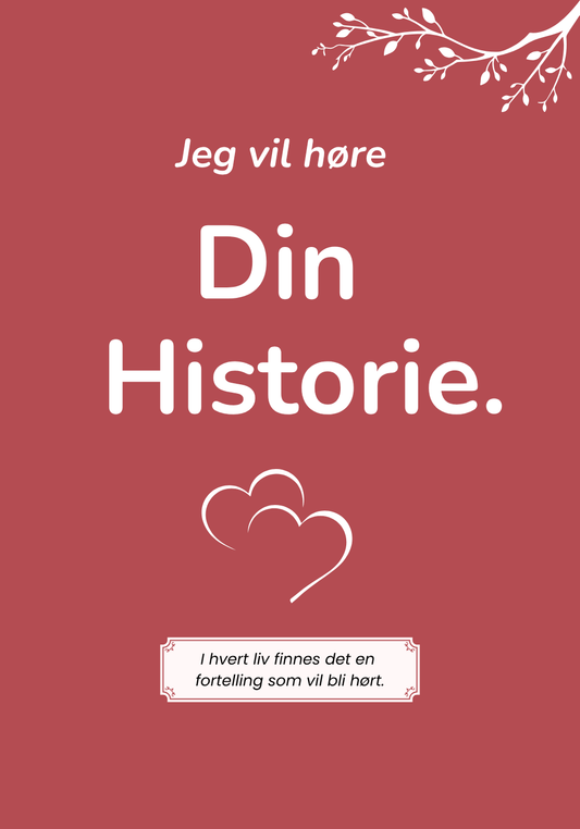 Jeg Vil Høre Din Historie - En dag vil jeg kanskje vite alt, men da kan det være for sent.