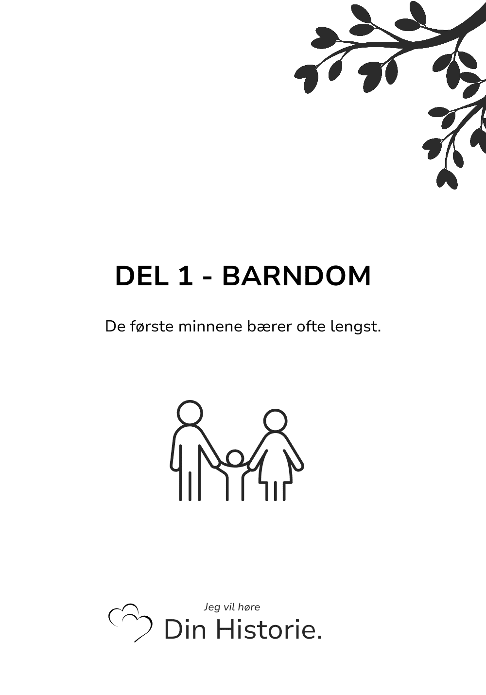 Jeg Vil Høre Din Historie - En enkel og vakker måte å bevare dem som betyr aller mest.